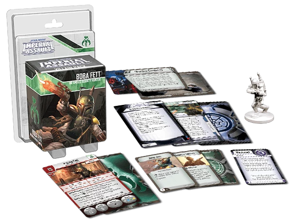 New ๐ Fantasy Flight Games Star Wars: Imperial Assault โ Boba Fett Villain Pack Board Games โ๏ธ 4 Fantasy Flight Games Star Wars: Imperial Assault โ Boba Fett Villain Pack Board Games