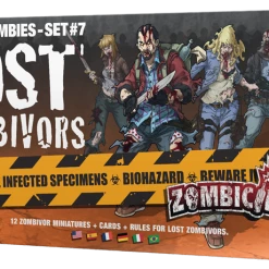 CMON Board Games Zombicide: Box Of Zombies Set #7 – Lost Zombivors