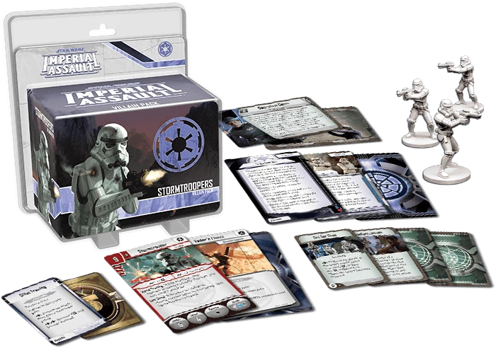 Promo ๐ Fantasy Flight Games Star Wars: Imperial Assault โ Stormtroopers Villain Pack Board Games ๐คฉ 4 Fantasy Flight Games Star Wars: Imperial Assault โ Stormtroopers Villain Pack Board Games