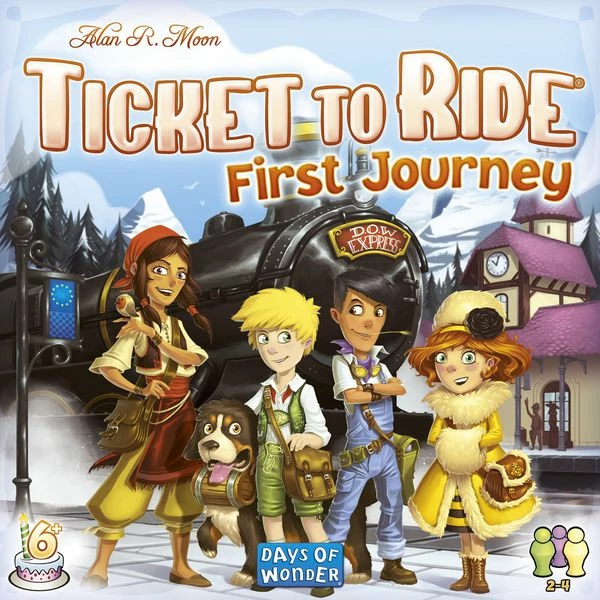 Promo ⭐ Days Of Wonder Ticket To Ride: First Journey - Europe 🔥 3 Days Of Wonder Ticket To Ride: First Journey - Europe