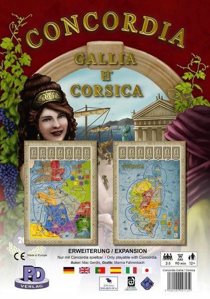 Buy π Rio Grande Games Board Games Concordia: Gallia & Corsica π 3 Rio Grande Games Board Games Concordia: Gallia & Corsica