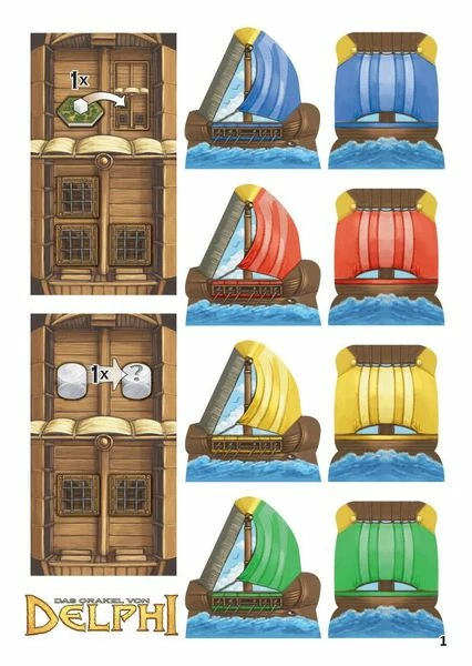 New π Frosted Games Promos The Oracle Of Delphi: Brettspiel Adventskalender 2016 Promo π 3 Frosted Games Promos The Oracle Of Delphi: Brettspiel Adventskalender 2016 Promo