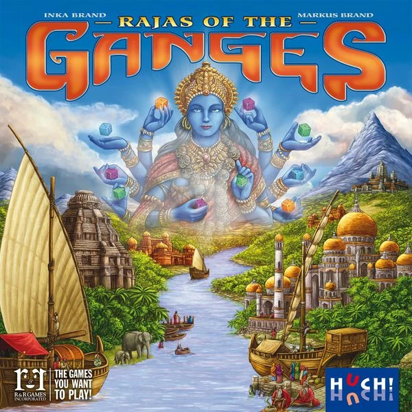 Wholesale 𧨠Huch! Rajas Of The Ganges Board Games π 3 Huch! Rajas Of The Ganges Board Games