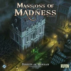 Fantasy Flight Games Board Games Mansions Of Madness 2nd Edition: Streets Of Arkham Expansion
