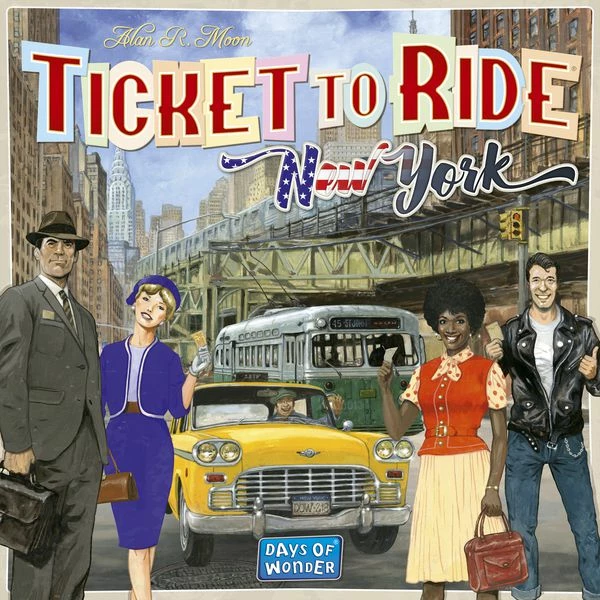 Hot Sale ✔️ Days Of Wonder Ticket To Ride: New York ✔️ 3 Days Of Wonder Ticket To Ride: New York