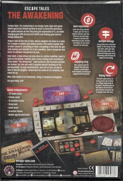 Hot Sale π Board & Dice Escape Tales: The Awakening Card Games π 4 Board & Dice Escape Tales: The Awakening Card Games