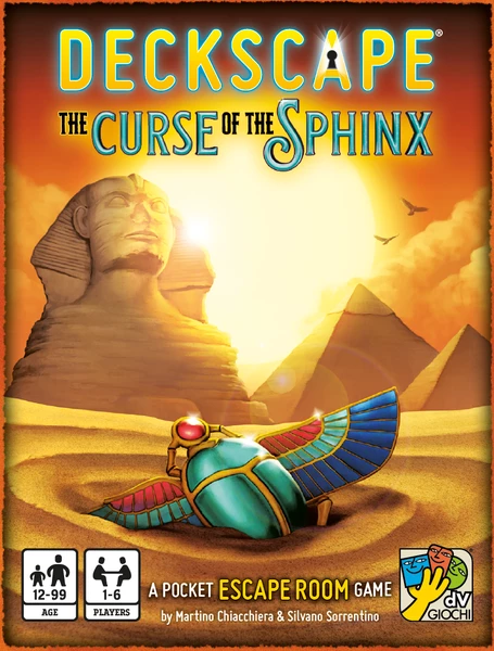 Wholesale π DVGiochi Card Games Deckscape: The Curse Of The Sphinx β 3 DVGiochi Card Games Deckscape: The Curse Of The Sphinx