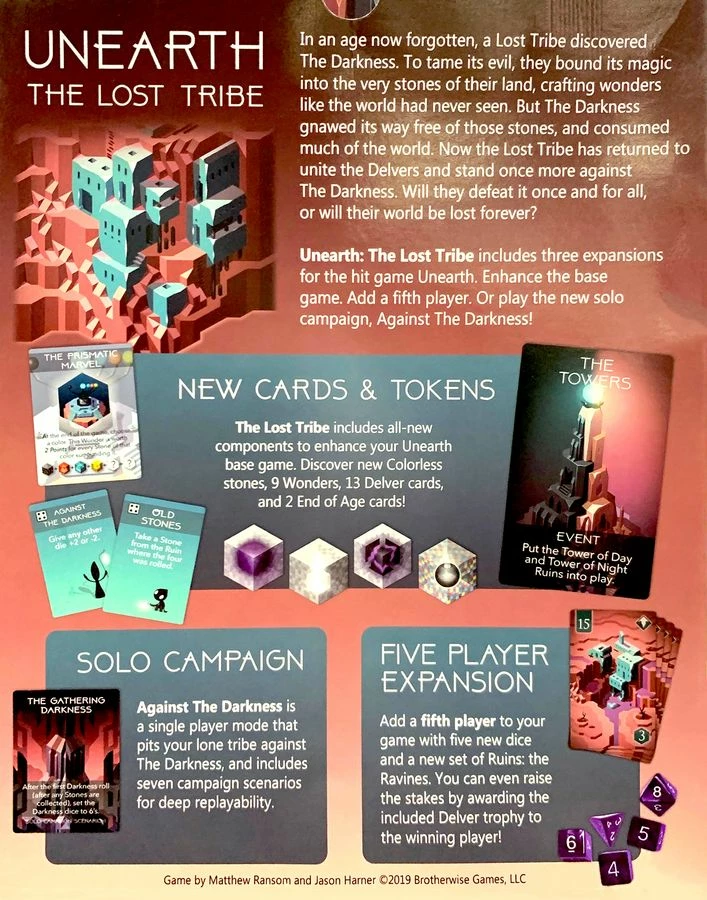 Wholesale ๐ฏ Brotherwise Games Unearth: The Lost Tribe Board Games ๐ 4 Brotherwise Games Unearth: The Lost Tribe Board Games