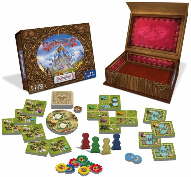 Hot Sale π Huch! Rajas Of The Ganges: Goodie Box 1 Board Games π 4 Huch! Rajas Of The Ganges: Goodie Box 1 Board Games