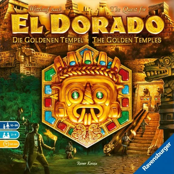 Coupon ✔️ Ravensburger The Quest For El Dorado: Golden Temples Board Games ⌛ 3 Ravensburger The Quest For El Dorado: Golden Temples Board Games
