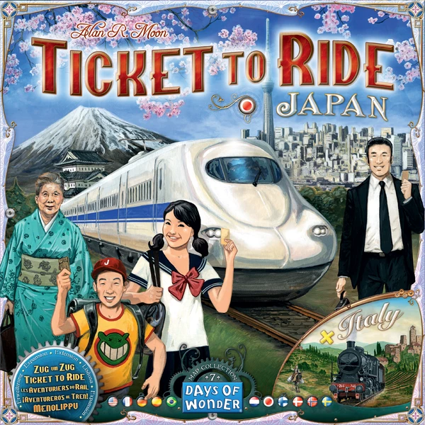 Deals π Days Of Wonder Ticket To Ride: Map Collection V7 - Japan And Italy Board Games π― 3 Days Of Wonder Ticket To Ride: Map Collection V7 - Japan And Italy Board Games