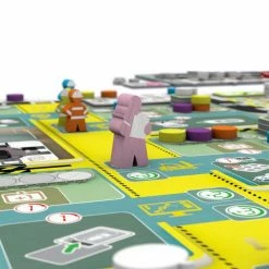 Eagle Gryphon Games Board Games Kanban EV: Includes Upgrade Pack & Metal Car Set