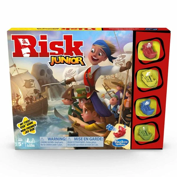 Hot Sale 🎉 Hasbro Board Games Risk Junior ⌛ 3 Hasbro Board Games Risk Junior