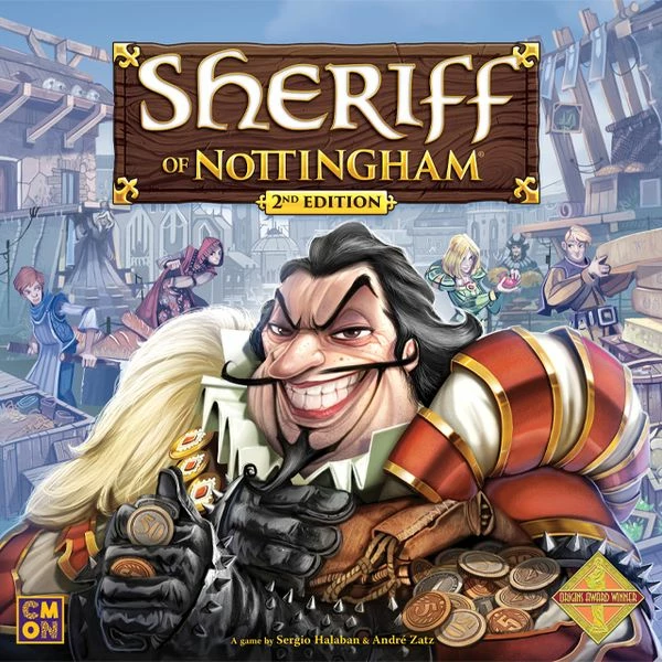 Budget β€οΈ CMON Sheriff Of Nottingham (2nd Edition) Card Games π 3 CMON Sheriff Of Nottingham (2nd Edition) Card Games
