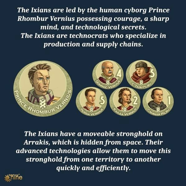 Budget π Gale Force 9 Dune: Ixians & Tleilaxu Board Games π 6 Gale Force 9 Dune: Ixians & Tleilaxu Board Games