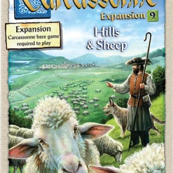 Z-Man Games Board Games Carcassonne: Expansion 9 - Hills And Sheep