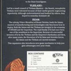 Gale Force 9 Dune: Ixians & Tleilaxu Board Games