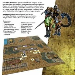 DVG: Dan Verssen Games For What Remains: Blood On The Rails Board Games