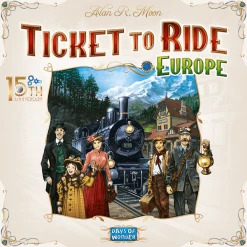 Days Of Wonder Board Games Ticket To Ride: Europe – 15th Anniversary