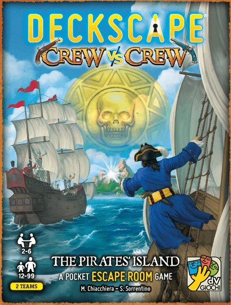 Discount π€© DV Giochi Deckscape Crew Vs Crew: The Pirates' Island Card Games π₯° 3 DV Giochi Deckscape Crew Vs Crew: The Pirates' Island Card Games