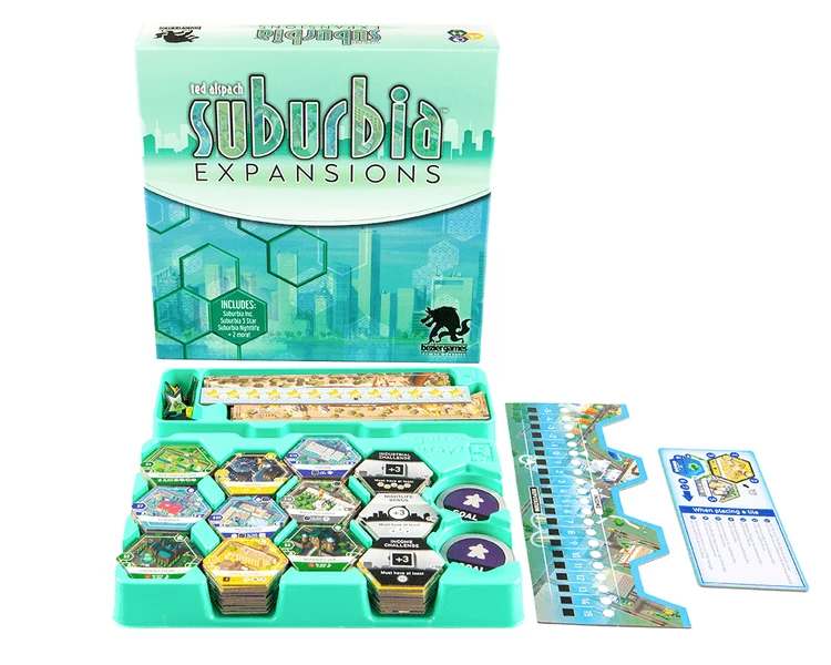 Cheapest π Bezier Games Suburbia (Second Edition): Expansions βοΈ 4 Bezier Games Suburbia (Second Edition): Expansions