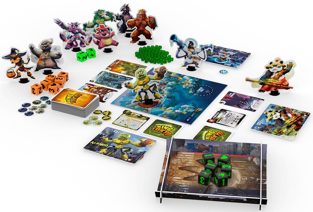 Buy π― IELLO King Of Tokyo: Monster Box π 5 IELLO King Of Tokyo: Monster Box