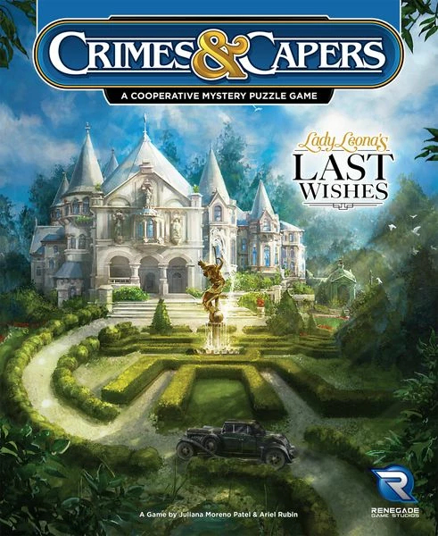Promo β¨ Renegade Game Studios Crimes & Capers: Lady Leona's Last Wishes π 3 Renegade Game Studios Crimes & Capers: Lady Leona's Last Wishes