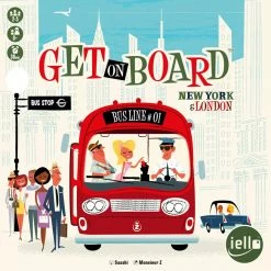 IELLO Get On Board: New York & London Board Games