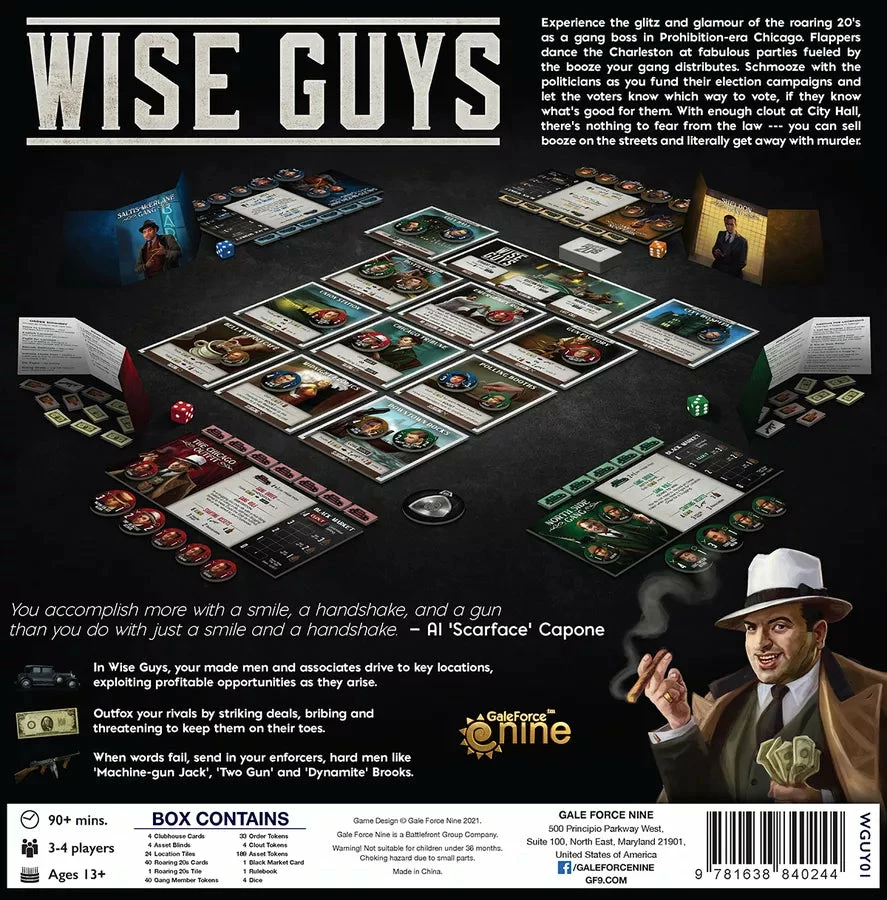 Buy โ๏ธ Gale Force Nine Wise Guys Board Games ๐ฏ 4 Gale Force Nine Wise Guys Board Games