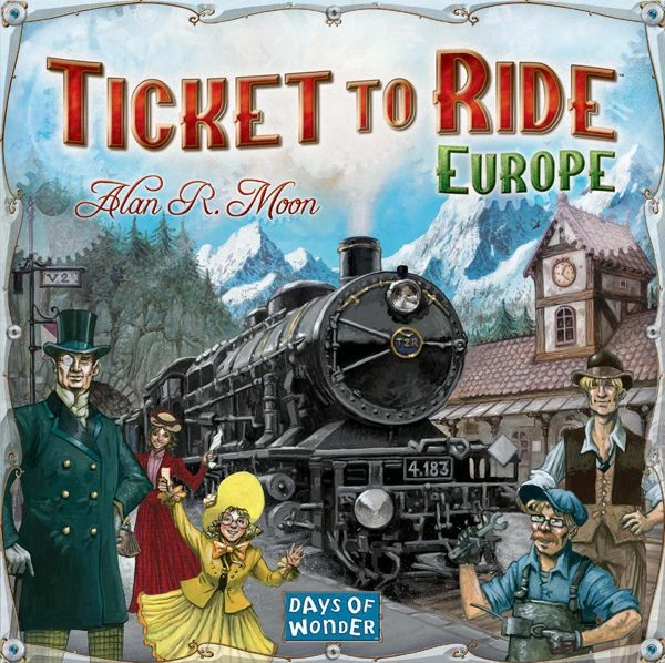Buy ๐งจ Days Of Wonder Ticket To Ride: Europe Board Games ๐ 3 Days Of Wonder Ticket To Ride: Europe Board Games