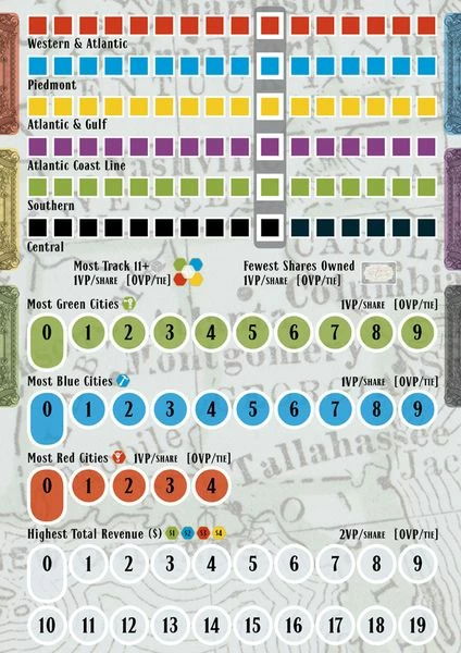 Best Sale π Rio Grande Games Southern Rails Board Games π 5 Rio Grande Games Southern Rails Board Games