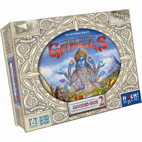 Brand new π― Huch! Rajas Of The Ganges: Goodie Box 2 π 3 Huch! Rajas Of The Ganges: Goodie Box 2