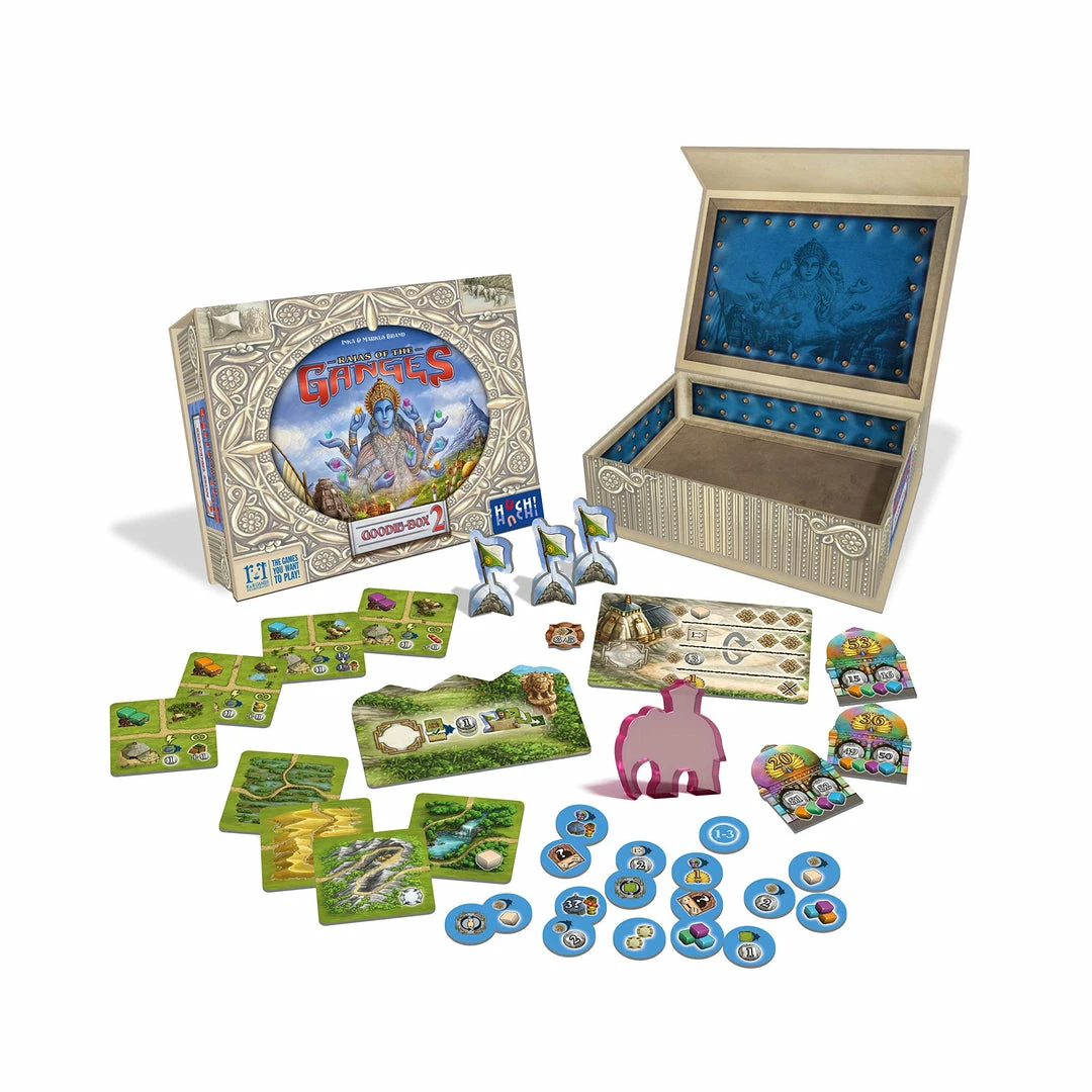 Brand new π― Huch! Rajas Of The Ganges: Goodie Box 2 π 4 Huch! Rajas Of The Ganges: Goodie Box 2