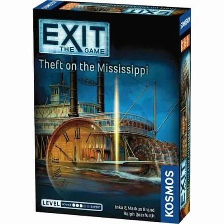 Cheap ๐ KOSMOS EXIT: Theft On The Mississippi Board Games ๐ 3 KOSMOS EXIT: Theft On The Mississippi Board Games