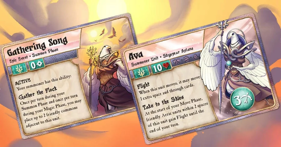 Outlet π Plaid Hat Games Summoner Wars (Second Edition): The Skyspear Avians Card Games π 4 Plaid Hat Games Summoner Wars (Second Edition): The Skyspear Avians Card Games