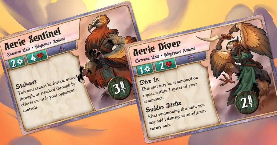 Outlet π Plaid Hat Games Summoner Wars (Second Edition): The Skyspear Avians Card Games π 6 Plaid Hat Games Summoner Wars (Second Edition): The Skyspear Avians Card Games