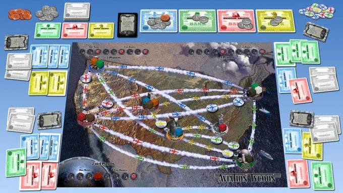 Buy π Mr. B Games Aviation Tycoon Board Games π 4 Mr. B Games Aviation Tycoon Board Games