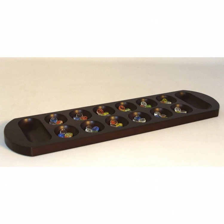 Flash Sale ❤️ WorldWise Imports Mancala: 22 In Walnut Stained ⌛ 3 WorldWise Imports Mancala: 22 In Walnut Stained