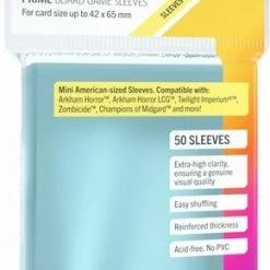 Gamegenic Accessories Prime Mini American Sleeves (44 X 67 Mm) (Color Code: Yellow)